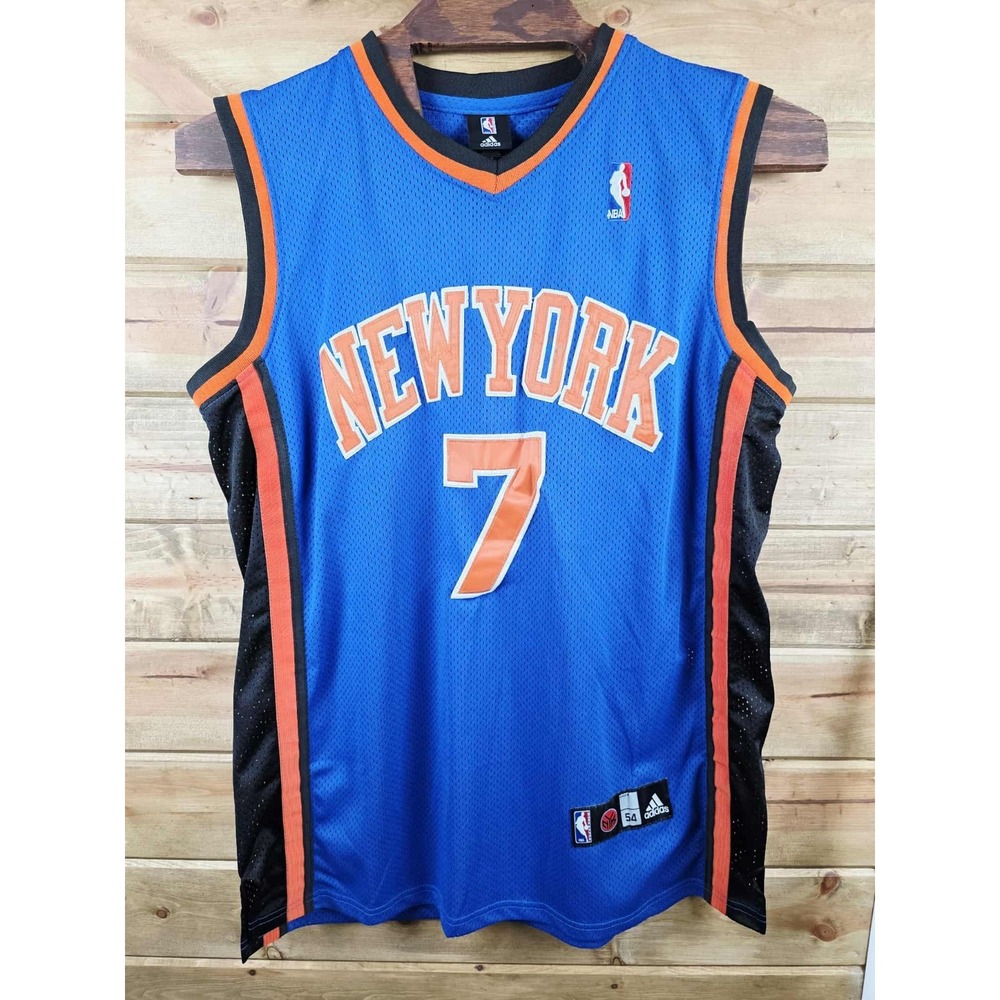 Carmelo Anthony New York Knicks NBA Jersey Men 2XL 54 Adidas Sewn Vtg Melo #7 - Picture 3 of 8
